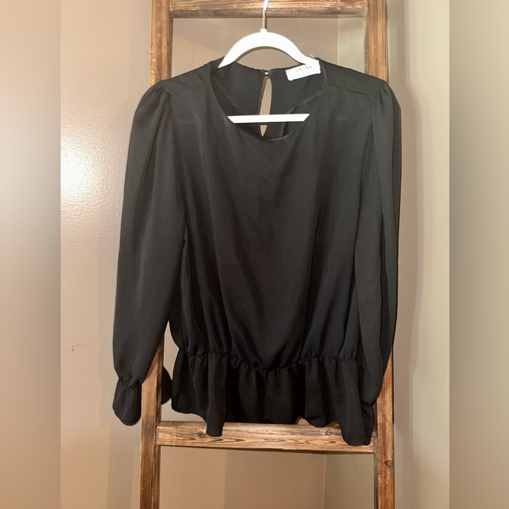 black blouse